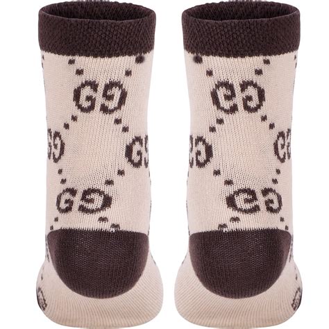 baby gucci socks brown|baby Gucci tights.